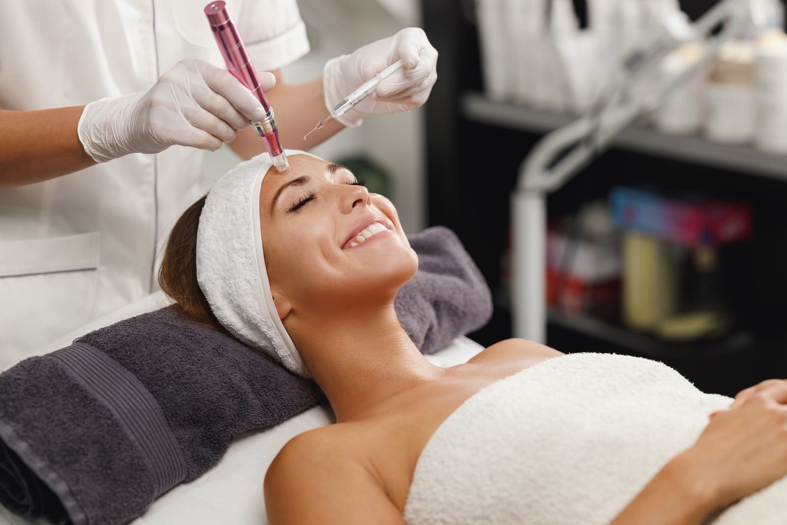SkinPen with PRP microneedling